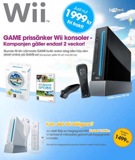 GAME: Nyhetsbrev