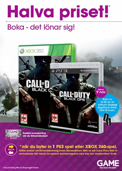 GAME: Butiksbanners